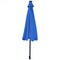 10' Solar LED Lighted Patio Market Umbrella Shade Tilt Adjustment Crank